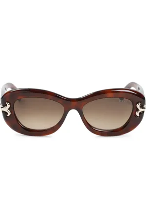 Puccini Oversized-Sonnenbrille in Schildpattoptik