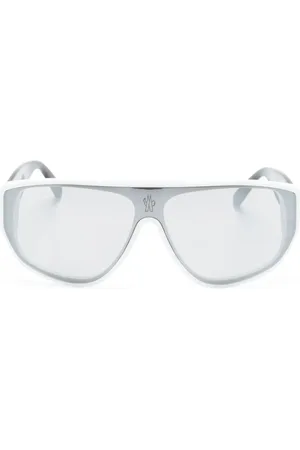 Moncler Sonnenbrille mit Oversized-Gestell