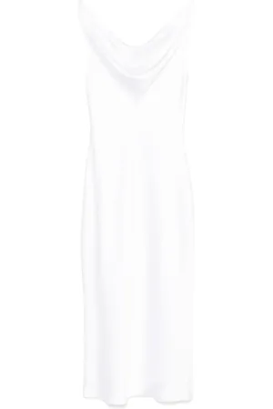 Norma Kamali Drapiertes Maxikleid