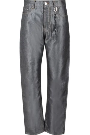 DARKPARK Straight-Leg-Jeans in Glanzoptik