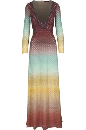 Missoni Maxikleid mit Farbverlauf