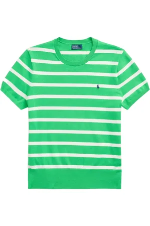 Ralph Lauren Kurzärmeliges Strickoberteil
