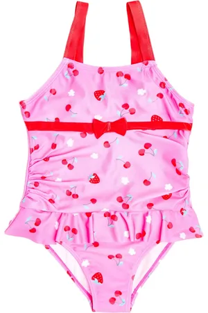SOLISWIM KIDS Badeanzug mit Früchte-Print