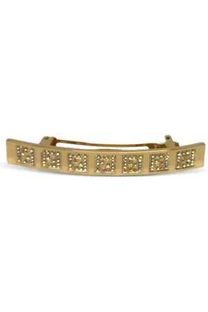 Fendi Haarspange mit FF-Muster