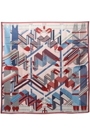 Hermès 2000s Sangles en Zigzag Schal
