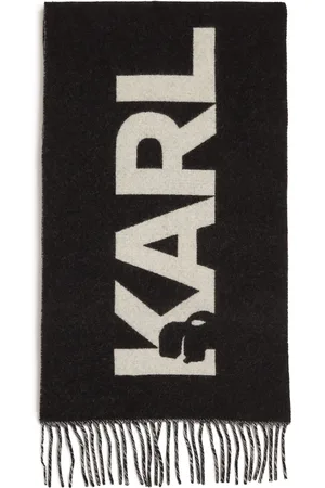 Karl Lagerfeld Essential Schal mit Oversized-Logo