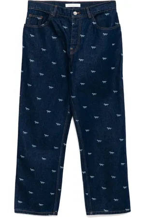 Maison Kitsuné Jeans mit lockerem Schnitt