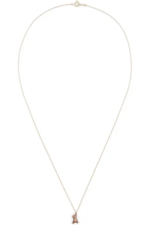 Noguchi 14kt Weißgoldhalskette