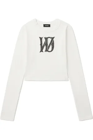 We11 Done T-Shirt mit Print
