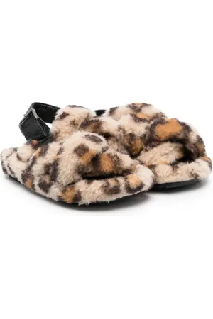 MONNALISA Slingback-Sandalen mit Leo-Print