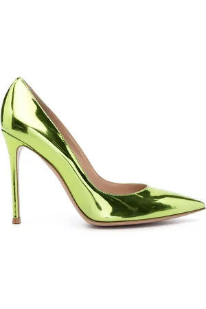 Gianvito Rossi Metallische Gianvito Pumps 105mm