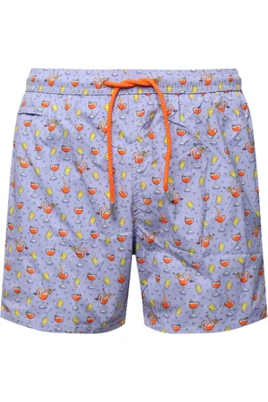 MC2 SAINT BARTH Badeshorts mit grafischem Print