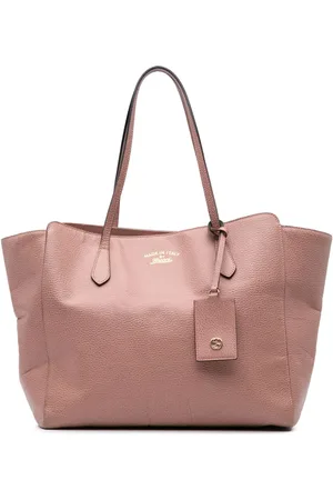 Gucci 2000-2015 mittelgroßer Swing Tote Bag aus Leder