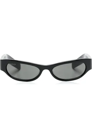 Gucci Cat-Eye-Sonnenbrille mit Logo-Schild