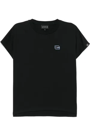 AGNÈS B. Dino T-Shirt aus Satin