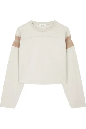 Studio Tomboy Langarmshirt mit Kontraststreifen