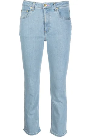 TU ES MON TRESOR The Rose Quartz Cropped-Jeans