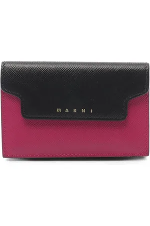 Marni 2010 Kartenetui mit Logo-Stempel