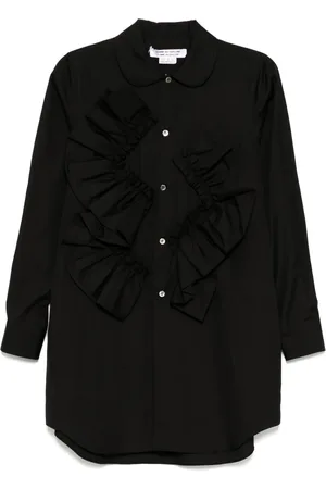 Comme des Garçons Oberteil mit Rüschen
