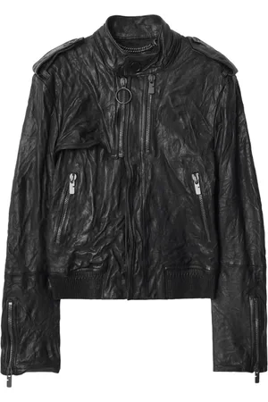 Burberry Bikerjacke aus Leder