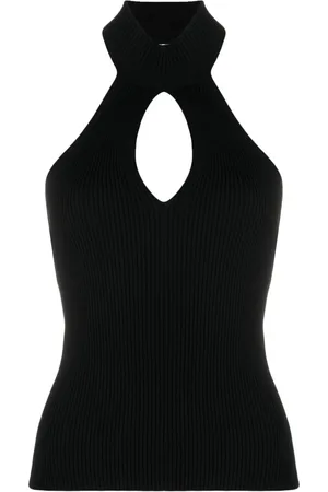 FEDERICA TOSI Geripptes Cropped-Top