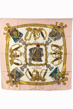 Hermès 20th Century Grand Uniforme Seidenschal