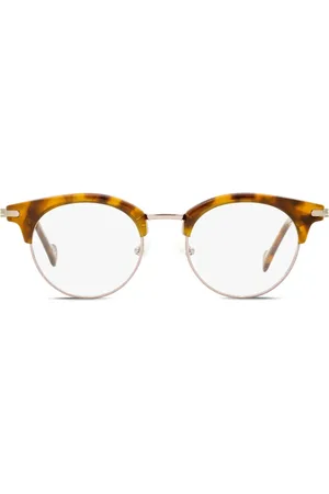 Moncler Brille mit rundem Gestell