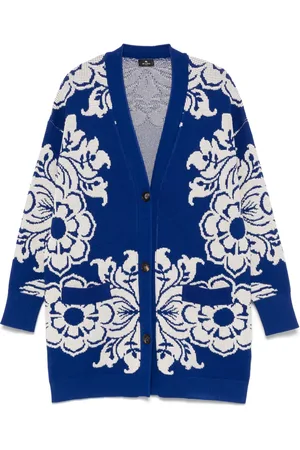Etro Mantel mit Blumenjacquard