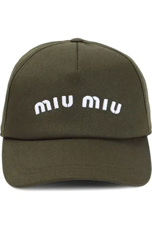 Miu Miu Baseballkappe aus Baumwolle