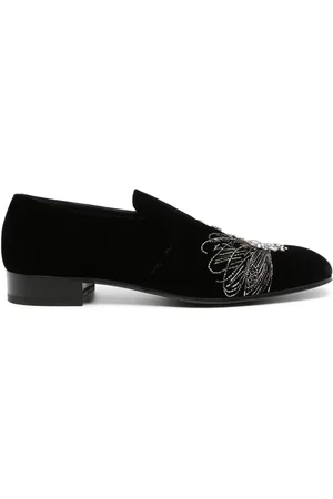 Alexander McQueen Astral Loafer aus Samt