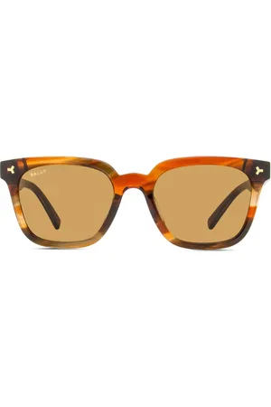 Bally Sonnenbrille mit eckigem Gestell