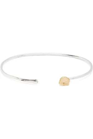 ROSA MARIA 18kt Gelbgoldarmreif mit Diamanten und Sterlingsilber