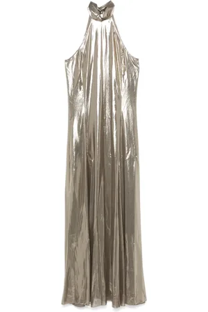 Patrizia Pepe Maxikleid mit Lamé