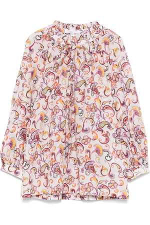 CENERE GB Bluse mit Blumen-Print