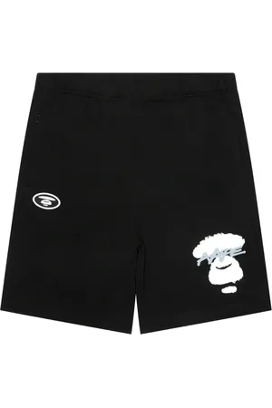 A Bathing Ape Shorts mit grafischem Print