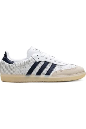 adidas Samba Knit "White/Night Indigo" Sneakers