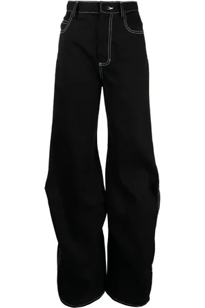 MELITTA BAUMEISTER Weite High-Waist-Jeans