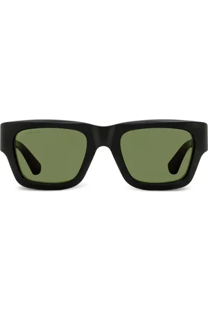 Gucci Sonnenbrille mit eckigem Gestell
