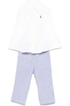 Ralph Lauren Set aus gestreiftem Hemd und Hose
