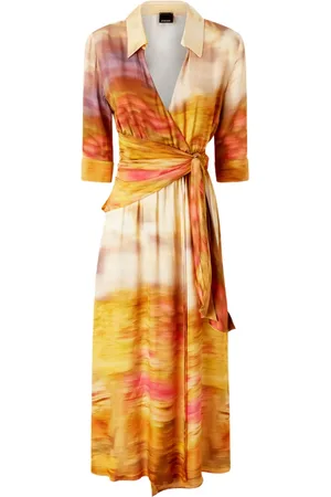Pinko Wickelkleid mit Print