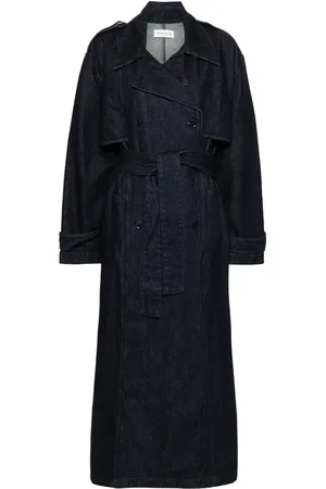 The Frankie Shop Nikola Trenchcoat aus Denim