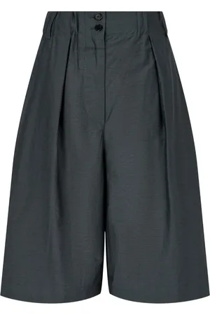 Studio Tomboy Weite Shorts mit Bundfalten