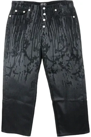 THUG CLUB Jeans mit Laser-Cuts