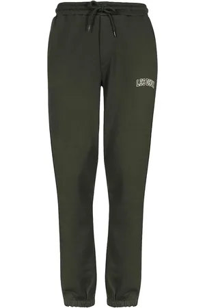 Les Deux Jogginghose mit Logo-Print