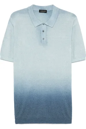 Roberto Collina Poloshirt mit Farbverlauf