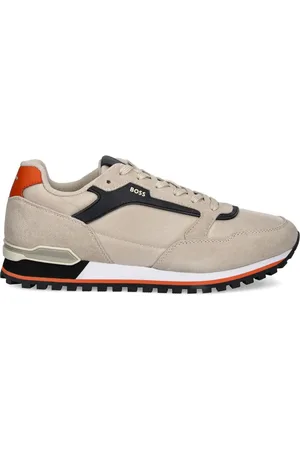 HUGO BOSS Parkour Sneakers mit Wildledereinsätzen