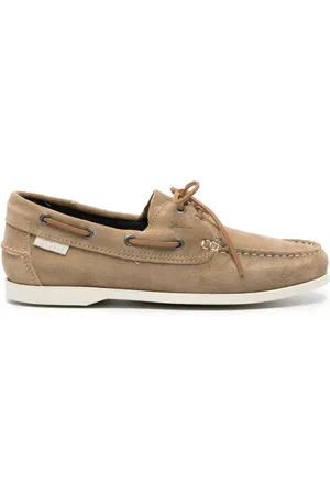 MANEBI Hamptons Segelschuhe aus Wildleder