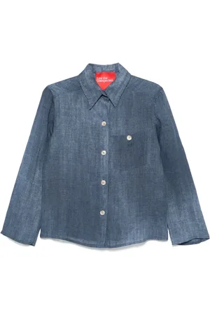 ..,MERCI Hemd mit Denim-Print