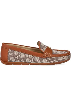 Coach Loafer aus Leder