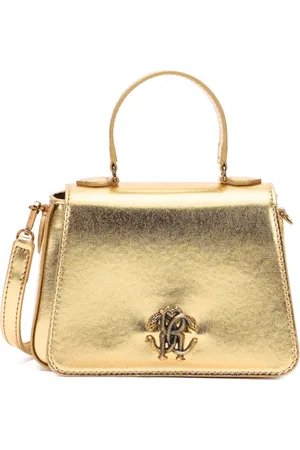 Roberto Cavalli Handtasche mit Logo-Schild